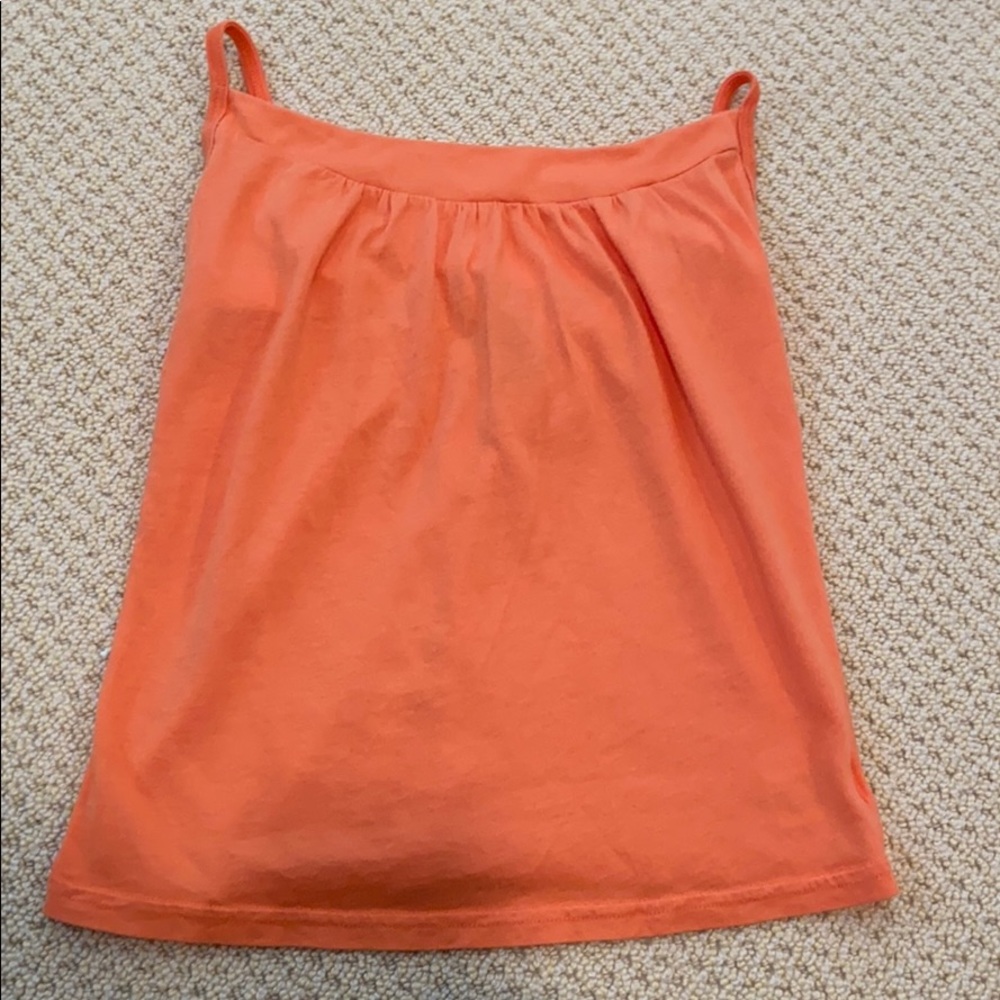 Juicy Couture Orange Cross Back Tank Top